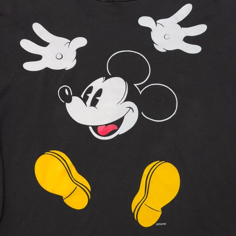 DISNEY VINTAGE CLASSIC MICKEY HOODIE LARGE 2595