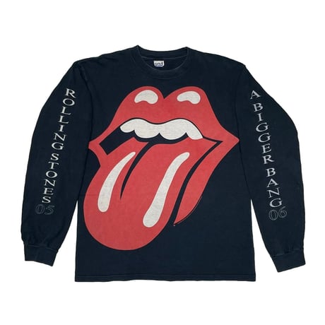 ROLLING STONES A BIGGER BANG LIP & TONGUE LS ANVIL FITS MEDIUM 8966