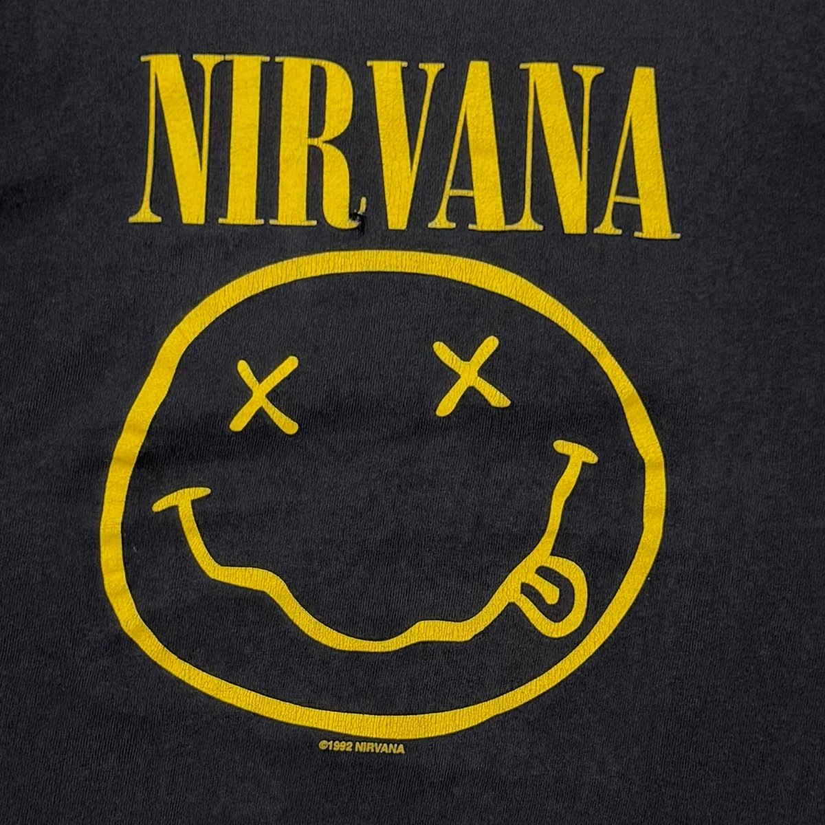 NIRVANA SMILE サイズANVIL L表記 キムタク　今市 NIRVANA SMILE Y2K SLEEVELESS ANVIL FITS MEDIUM