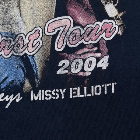 BEYONCE ALICIA KEYS MISSY ELLIOTT VERZON LAFIES FIRST TOUR 2004 FRUIT OF THE LOOM XL 2263