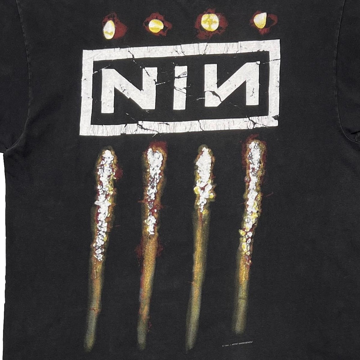 NINE INCH NAILS THE DOWNWARD SPIRAL HANES XL 08