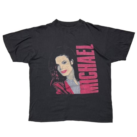 MICHAEL JACKSON PINK TEXT BOOTLEG FITS XL 9980