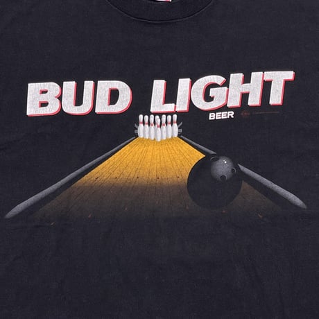 Budweiser 1994 BUD LIGHT BEER BOWLING FRUIT OF THE LOOM XL 0528