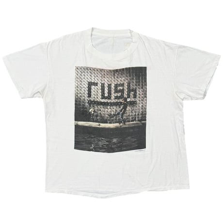 RUSH 1991 ROLL THE BONES WHITE FITS XL 0630