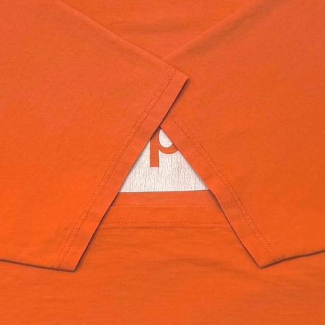 TRAINSPOTTING BOX LOGO ORANGE GILDAN XL 1990