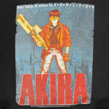 AKIRA KANEDA EXPLODE SWEATSHIRT LEE LARGE 3218