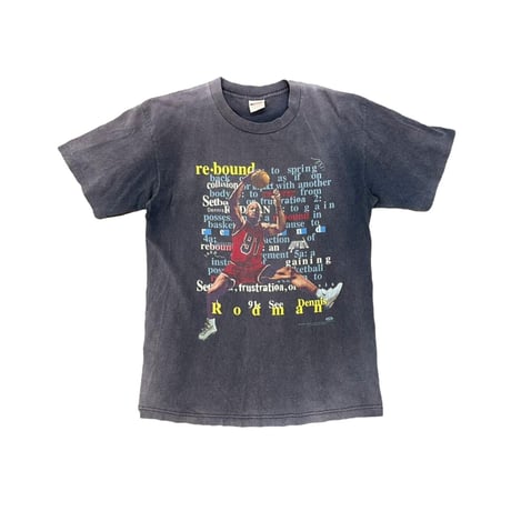 DENNIS RODMAN REBOUND TEE BLACK MURINA LARGE KC3929