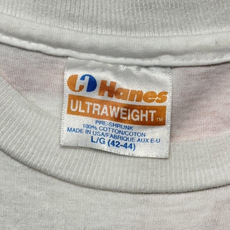 MADONNA 1992 DOUBLE SIDE WHITE HANES LARGE 0984