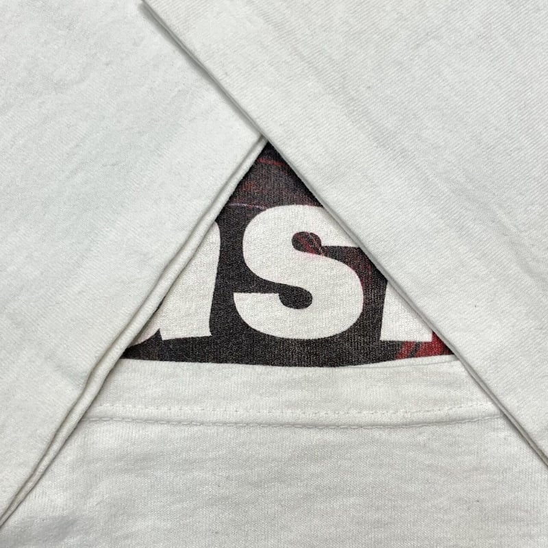 OASIS UNION JACK LOGO TEE WHITE BROCKUM XL 3428