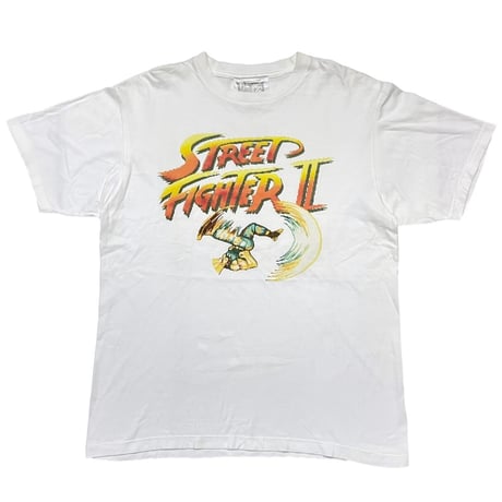 STREET FIGHTER 2 Guile WHITE FITS XL 0564