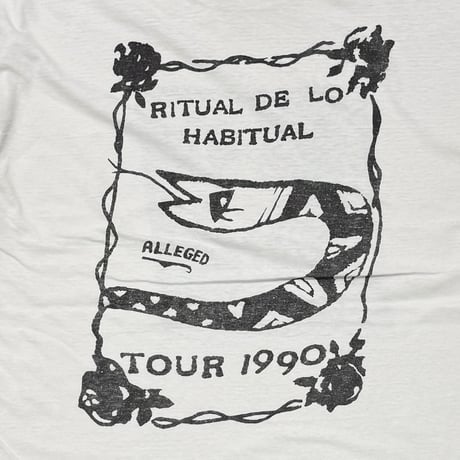 JANE'S ADDICTION 1990 RITUAL DE LO HABITUAL TOUR WHITE BROCKUM XL 1833