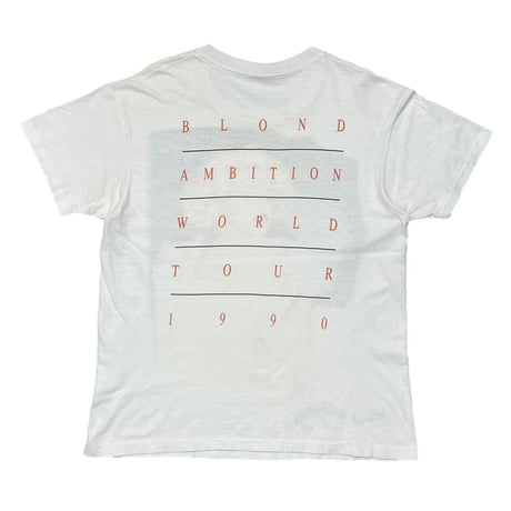MADONNA 1990 BLOND AMBITION TOUR BACK STYLE HANES LARGE 5070