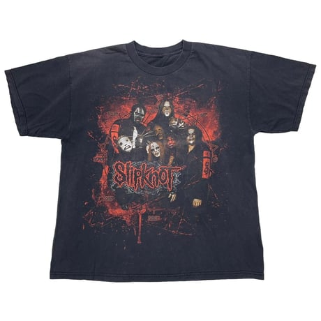 SLIPKNOT MEMBR DOUBLESIDE PRINT RED FITS XL 3592