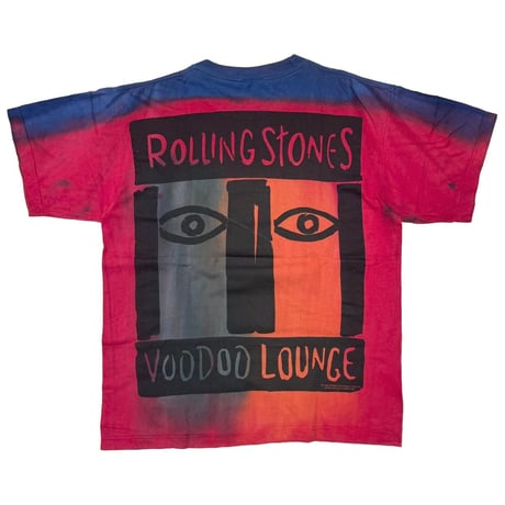 THE ROLLING STONES VOODOO LOUNGE TIE DYE BROCKUM XXL 4700