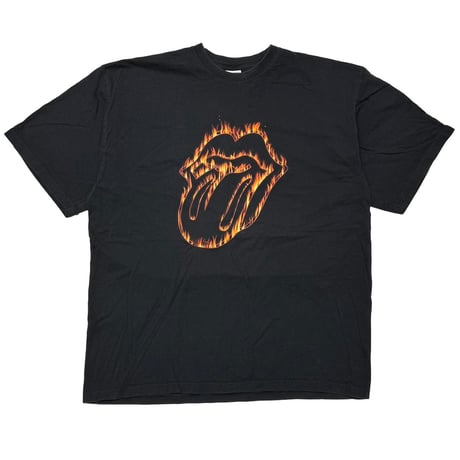THE ROLLING STONES FLAMING TONGUE LICKS EUROPEAN TOUR 2003 JERZEES XL 2531
