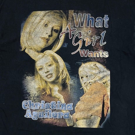CHRISTINA AGUILERA WHAT A GIRL WANTS RAP DESIGN FITS XL 2535