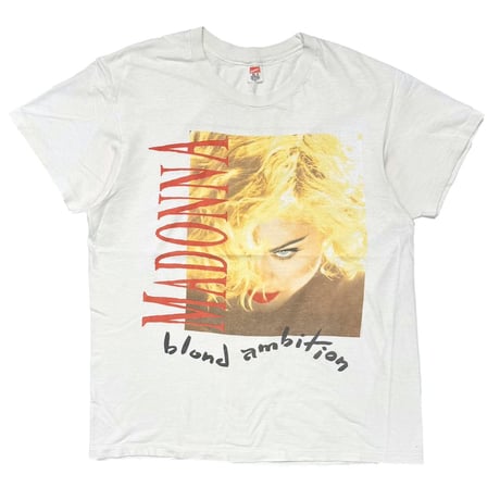 MADONNA BLOND AMBITION WORLD TOUR 1990 WHITE HANES XL 7500