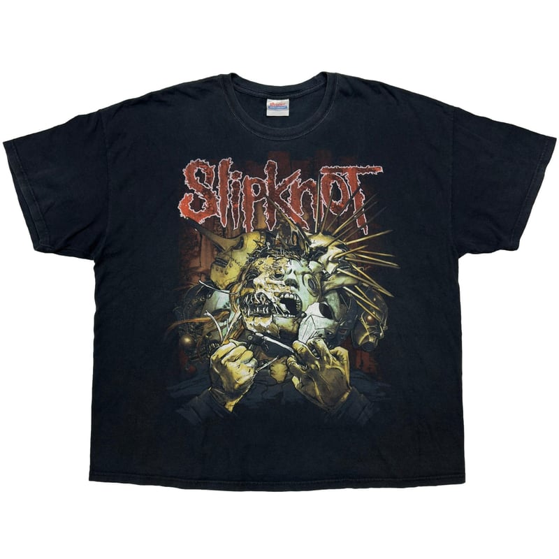 flagstuff slipknot tシャツ　SHAVE THE MASK M flagstuff slipknot tシャツ SHAVE THE MASK M - メルカリ