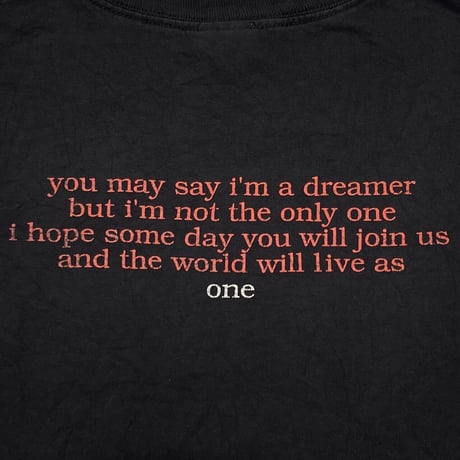 JOHN LENNON IMAGINE you may say i'm a dreamer... one  WINTERLAND LARGE 6405