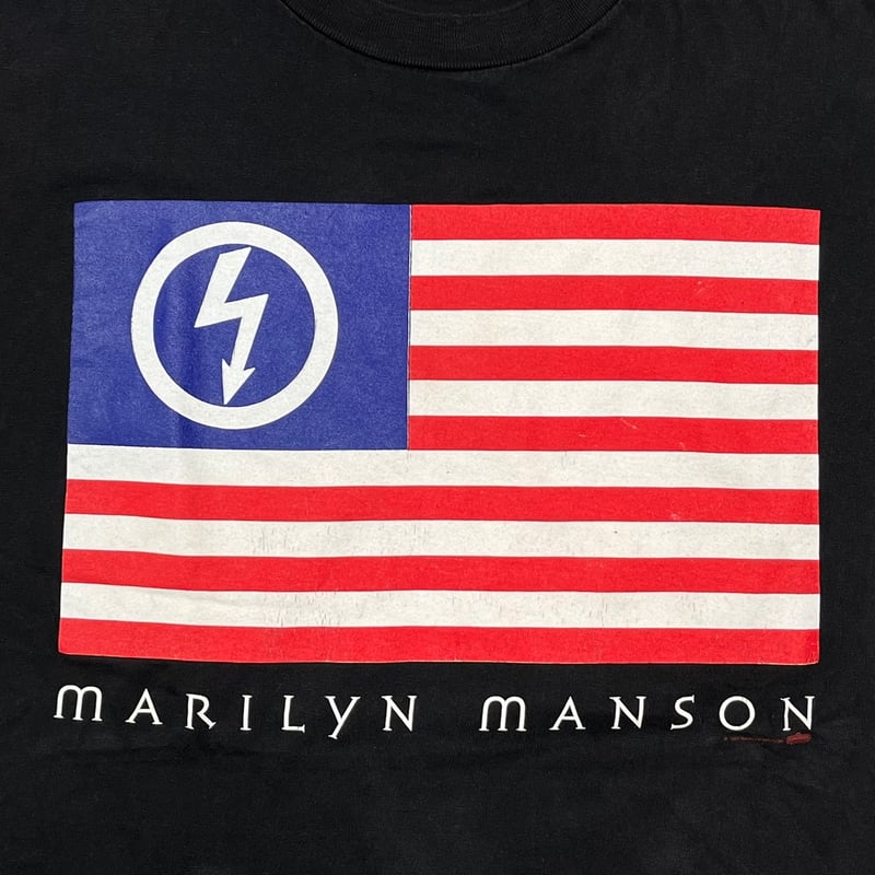 MARILYN MANSON AMERICAN FLAG DOUBLE SIDE WINTER