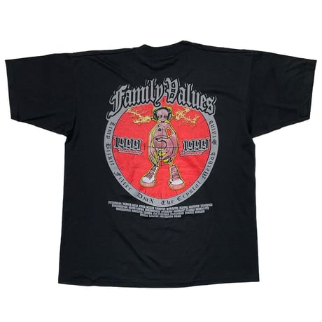 LIMP BIZKIT FAMILY VALUES TOUR FRUIT OF THE LOOM XL 0166