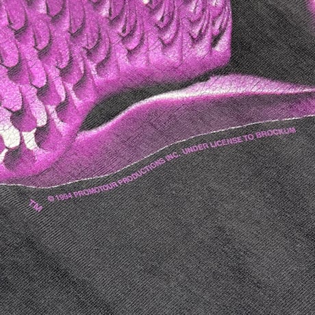 THE ROLLING STONES PURPLE SPIKE TONGUE VOODOO LOUNGE 94/95 EURO FITS XL 1995