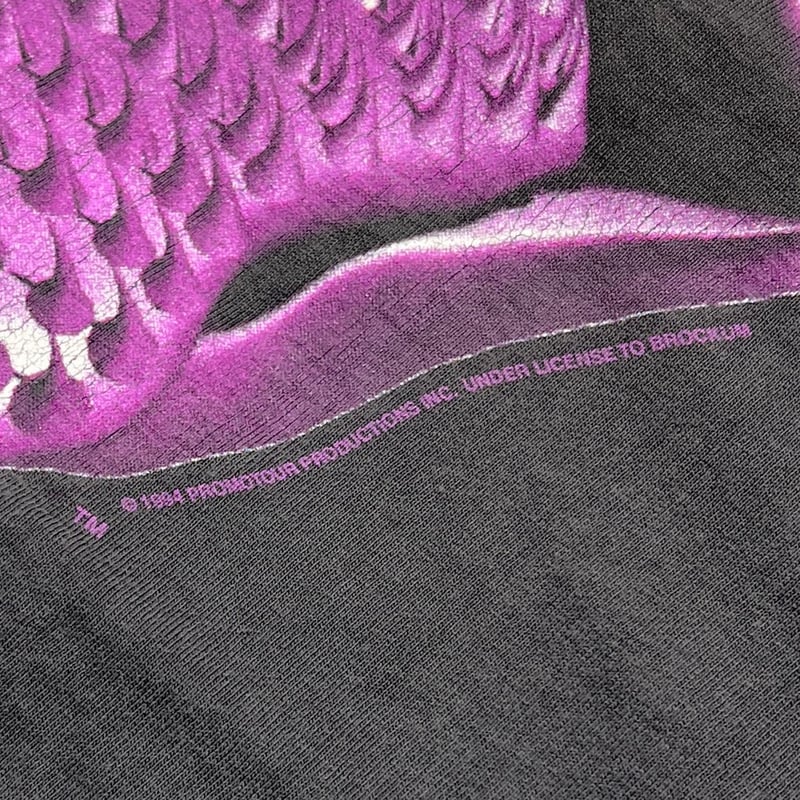 THE ROLLING STONES PURPLE SPIKE TONGUE VOODOO L