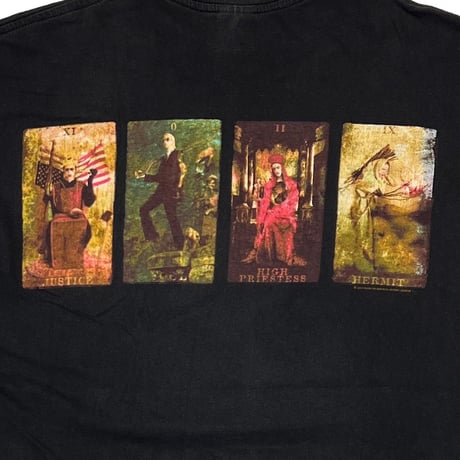 MARILYN MANSON 2000 HOLY WOOD Tarot card DOUBLESIDE BG LARGE 4376
