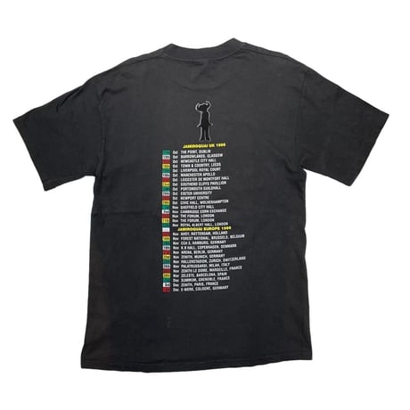JAMIROQUAI 1996 UK TEE HANES MEDIUM FITS LARGE 9678