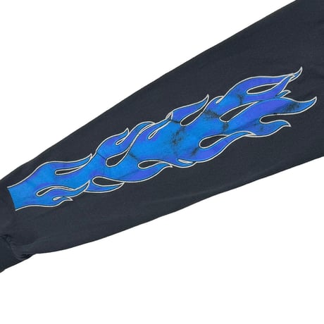 HARLEY DAVIDSON BLUE EMBLEM FLAME LS THURNALL'S XXL 5107