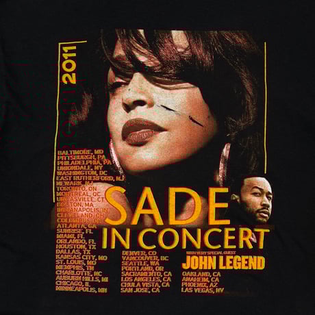 SADE 2011 JOHN LEGEND FITS XL 1704