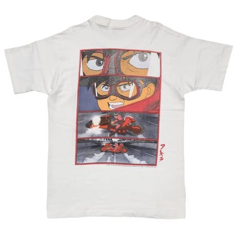 AKIRA 1988 KANEDA BIKE WHITE FRUIT OF THE LOOM LARGE 5353