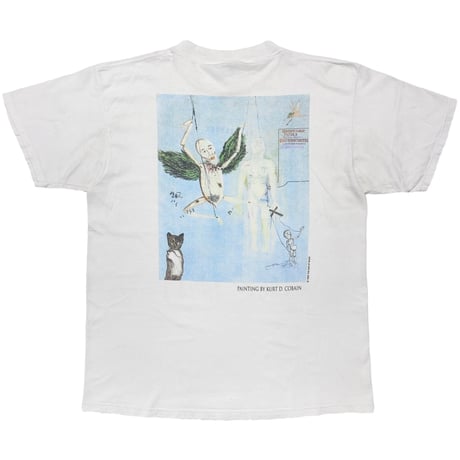 NIRVANA KURT COBAIN MEMORIAL ADULT GIANT BY TULTEX XL 1204