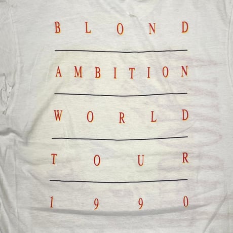 MADONNA BLOND AMBITION WORLD TOUR 1990 SCREEN STARS XL 7825