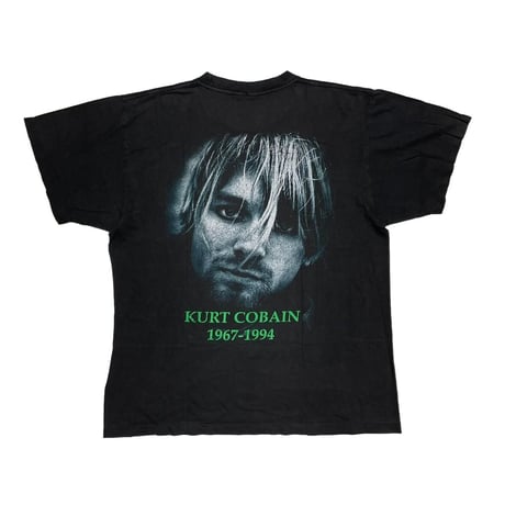 KURT COBAIN BOOTLEG MEMORIAL DOUBLE FACE FITS XL