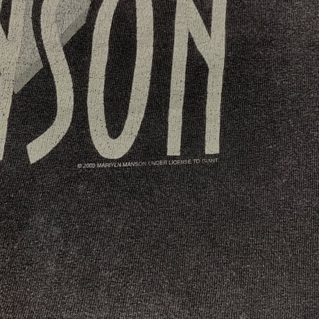 MARILYN MANSON GROTESK BURLESK TOUR TENNESSEE RIVER LARGE 4263 0302
