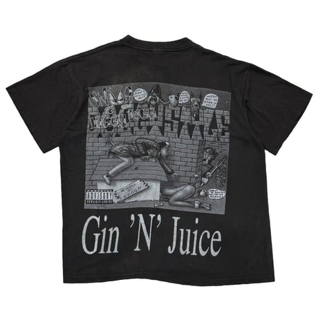 SNOOP DOGG GIN ‘N’ JUICE MONOCHROME BOOTLEG LARGE 0056
