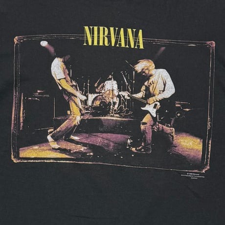 NIRVANA FROM THE MUDDY BANKS OF THE WISHKAH HANES XL 1051