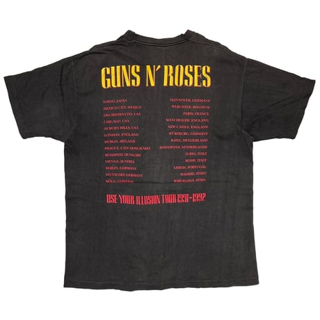 GUNS N' ROSES USE YOUR ILLUSION TOUR 1991-1992 ACME MEDIUM 7767