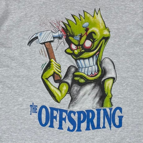 THE OFFSPRING 1994 BAD HABIT STUPID DUMBSHIT GODDAM MOTHERFUCKER ASH GREY ANVIL XL 7898