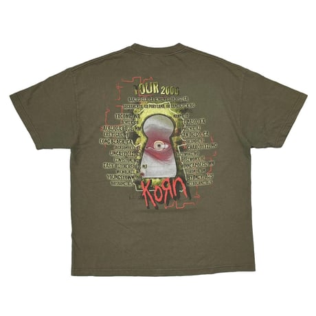 KORN TOUR 2006 OLIVE GIANT FITS XL 4731