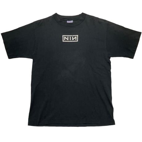 NINE INCH NAILS BOX LOGO TEE ALLSPORT LARGE 9163