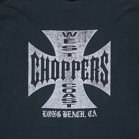 WEST COAST CHOPPERS IRON CROSS LONG BEACH, LA SS FADE FITS XL 7202