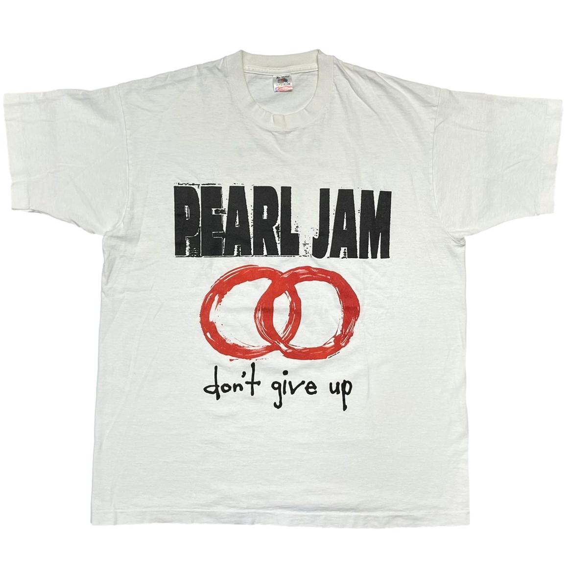 PEARL JAM 1993 don't give up FRUIT OF THE LOOM
