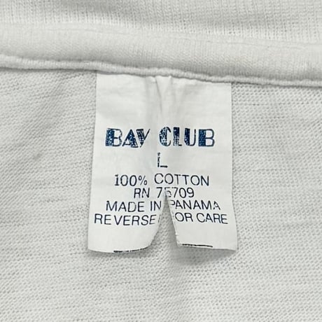 ANIMAL WILD LIFE TIGER RAP GRAPHIC 1996 WHITE BAY CLUB LARGE 6623