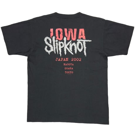 Slipknot 2002 IOWA JAPAN TOUR FITS MEDIUM 1973