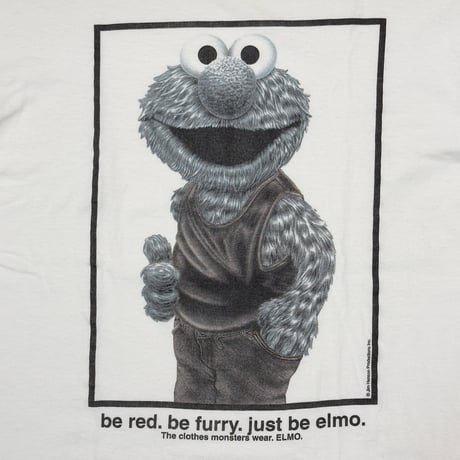 SESAME STREET ELMO BE RED.BE FURY CHANGES XL 9501