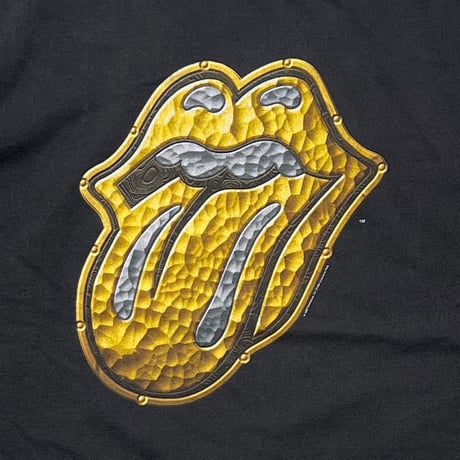 THE ROLLING STONES BRIDGES TO BABYLON ORANGE BOWL GOLD TONGUE DECEMBER 5TH ANVIL XXL