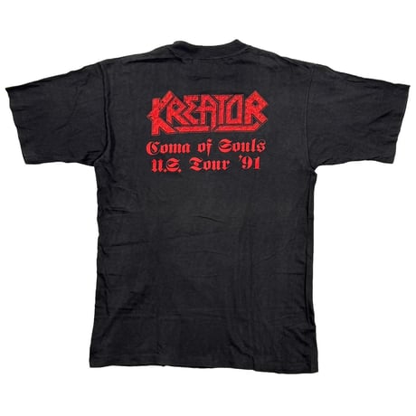 KREATOR COMA OF SOULS US TOUR '91 LARGE 9263