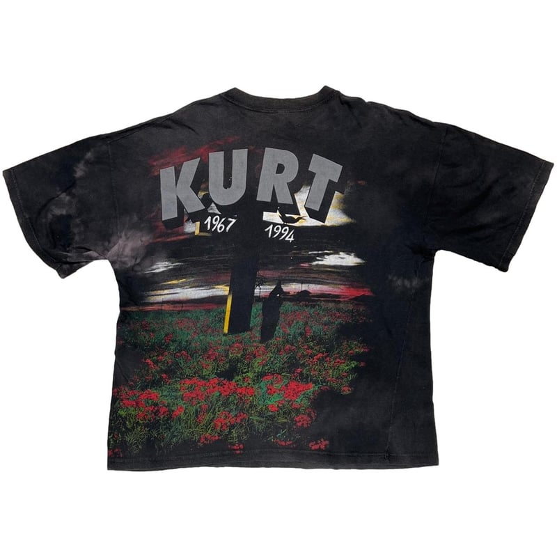 NIRVANA KURT COBAIN EMPIRE MEMORIAL DOUBLE SIDE NIRVANA KURT COBAIN EMPIRE MEMORIAL DOUBLE SIDE